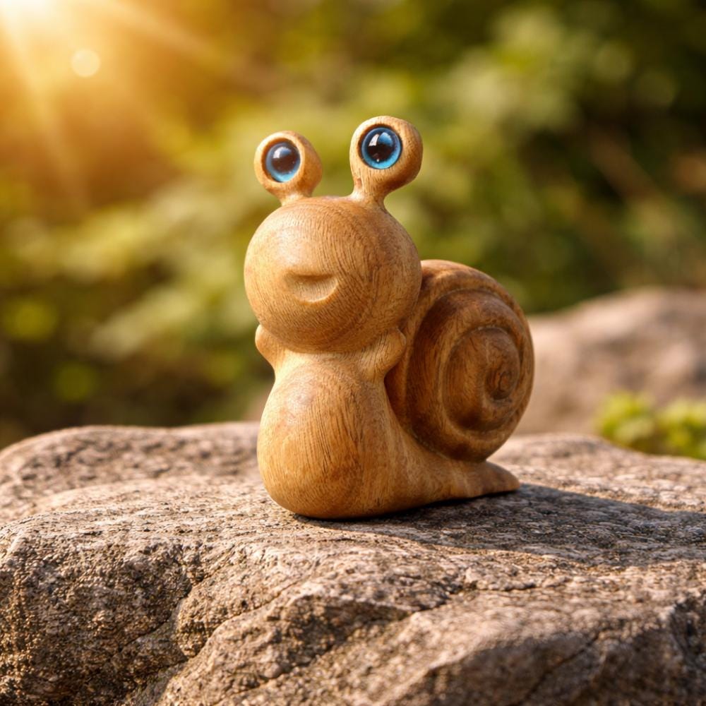 hand-carved-wooden-snail-figurine-desk-decor-1
